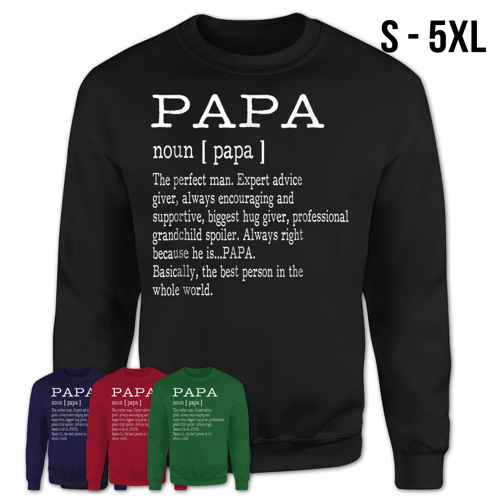 Father's day Mens In A World Full Of Grandpas Be A Papa T-Shirt