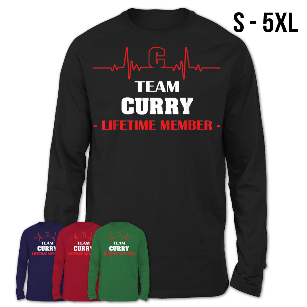 Team Curry Lifetime Member Family Youth Shirt Father'S Day H – Teezou Store