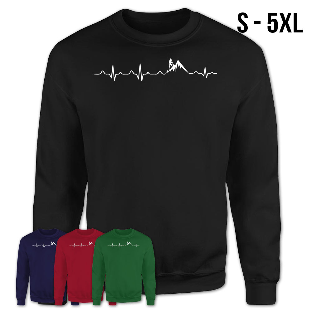 Hike Heartbeat Shirt, Hiking Shirts For Men, Women V1 – Teezou Store
