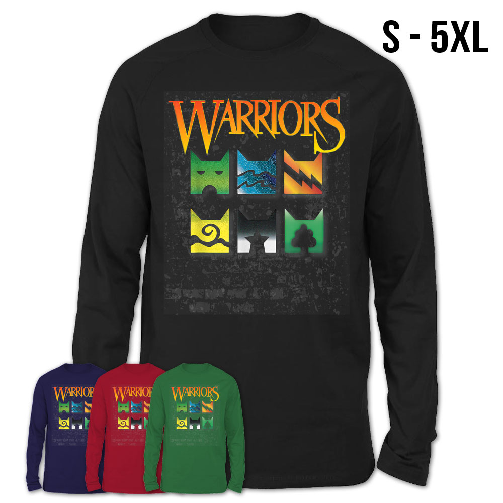 Buy Now Warrior Cats Clan Icons T-Shirt Boy And Girls Book Readers Pullover  Hoodie 