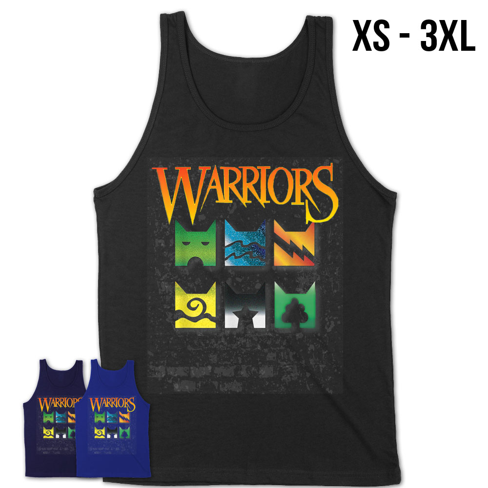 Warrior Cats Clan Icons T-Shirt boy and Girls Book Readers for Mens and  Womens Black : : Clothing, Shoes & Accessories