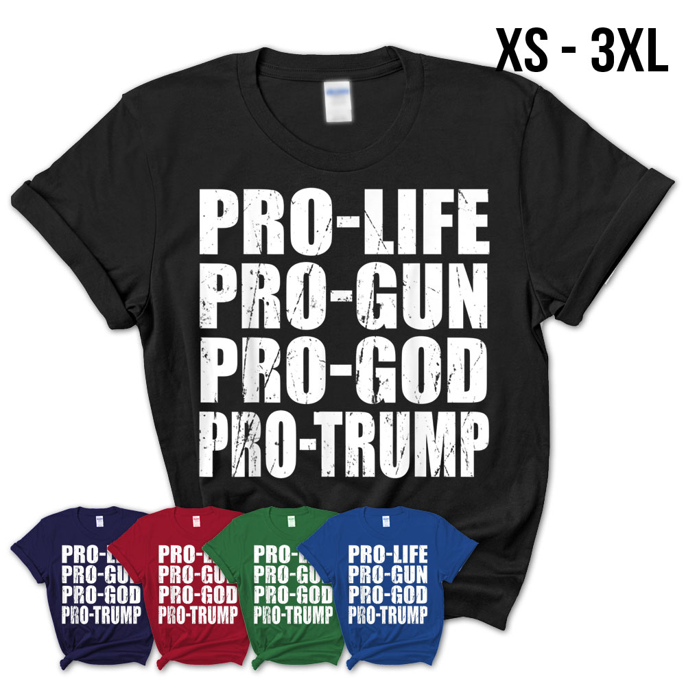 thumbnail image 2 of Pro 2nd Amendment Patriotic USA Flag American Pride Military Veteran T Shirt - Men's Cotton Crew Neck, Short Sleeve 2 of 6