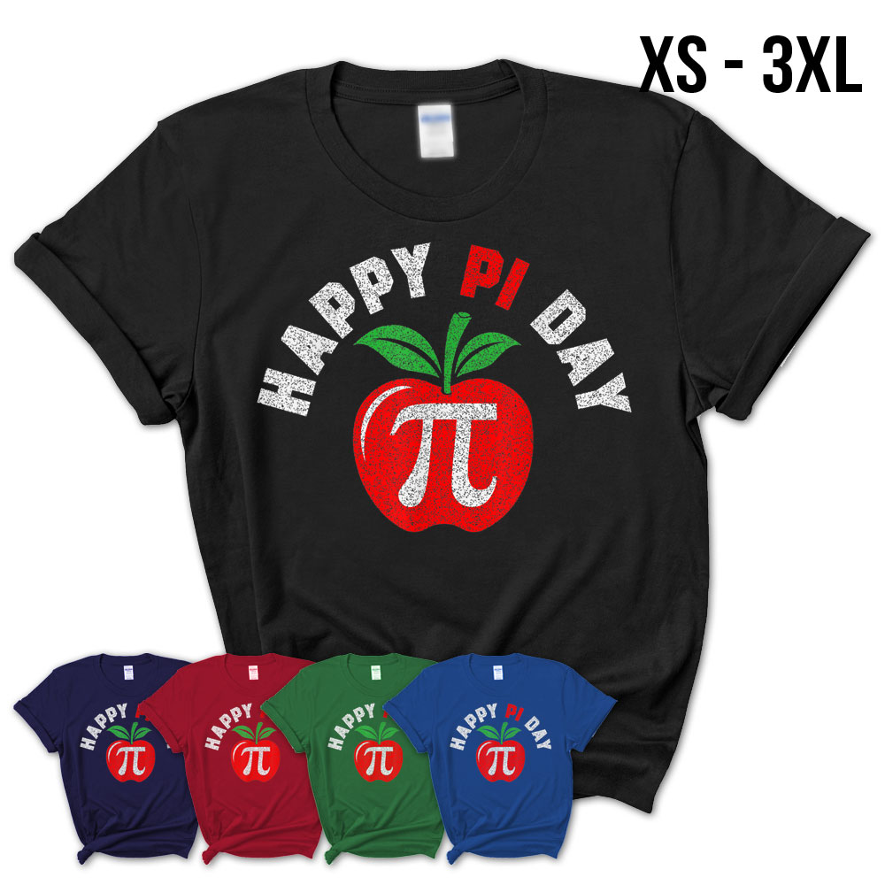 Apple Pi Day T Shirt Great Gift Idea For Math Lover – Teezou Store