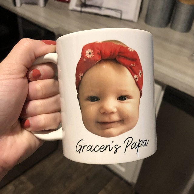Faces Mug, Custom Face mug, Funny photo Mug, Custom Mug, Personalized Coffee Mugs, Coffee Mug with Pictures, gift mugs, baby face mug 6