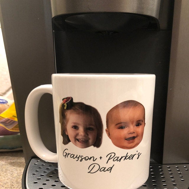 Faces Mug, Custom Face mug, Funny photo Mug, Custom Mug, Personalized Coffee Mugs, Coffee Mug with Pictures, gift mugs, baby face mug 7