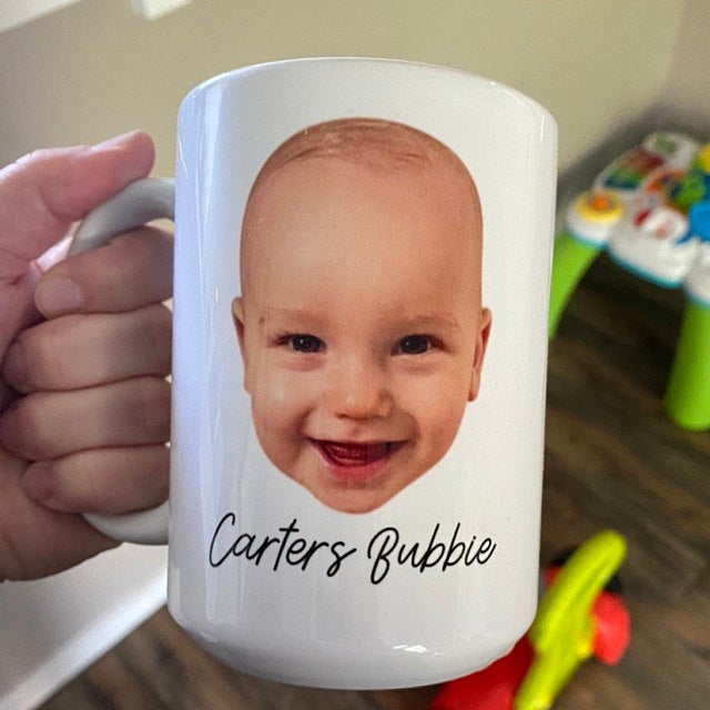 Faces Mug, Custom Face mug, Funny photo Mug, Custom Mug, Personalized Coffee Mugs, Coffee Mug with Pictures, gift mugs, baby face mug 8