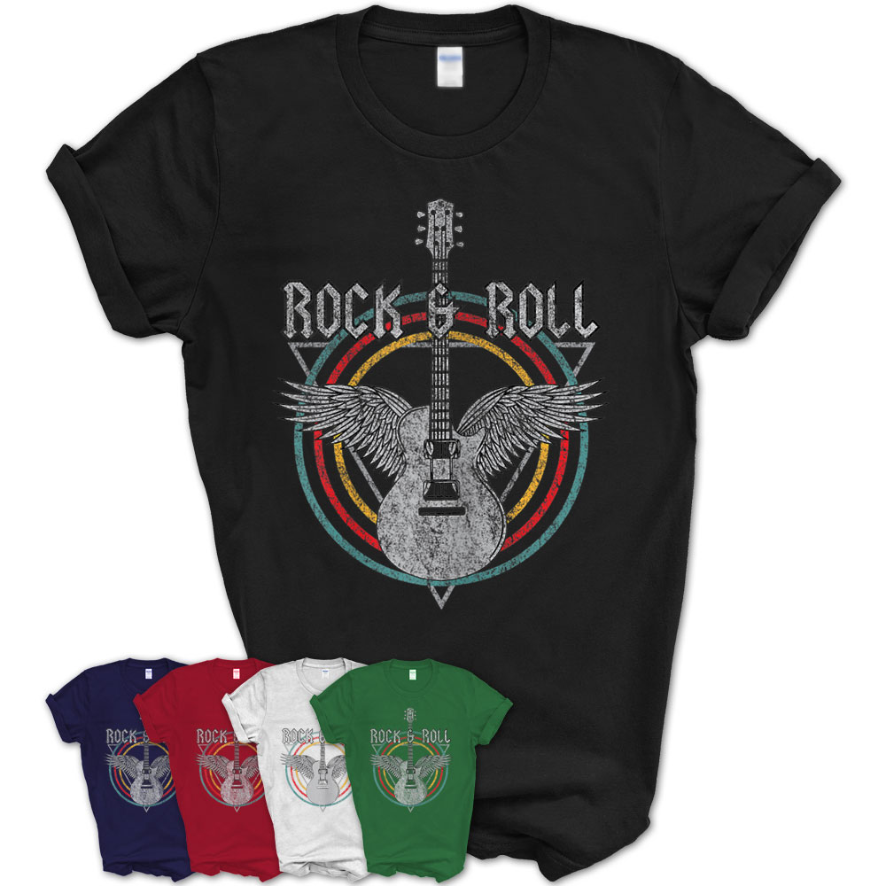 Womens 80'S Rock T Shirts Band Tee Vintage Band T Shirts Concert – Teezou  Store