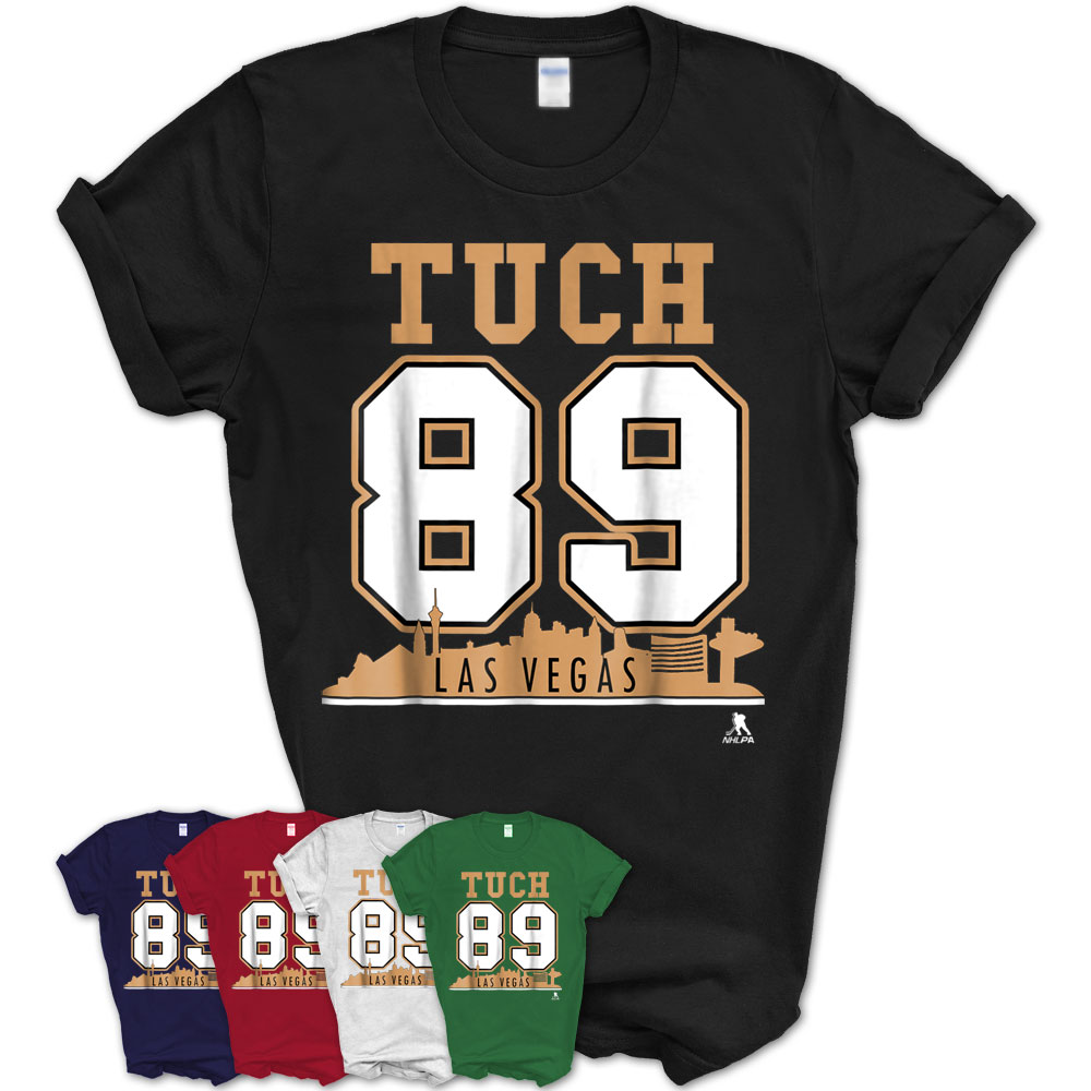 Alex Tuch No. 89 – Las Vegas Golden Knights Apparel T-Shirt – Teezou Store