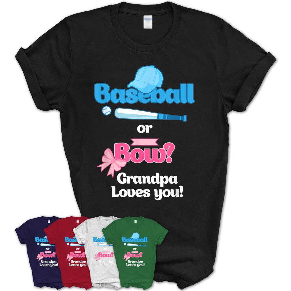  Personalized Baseball Grandpa Shirt With Grandkids